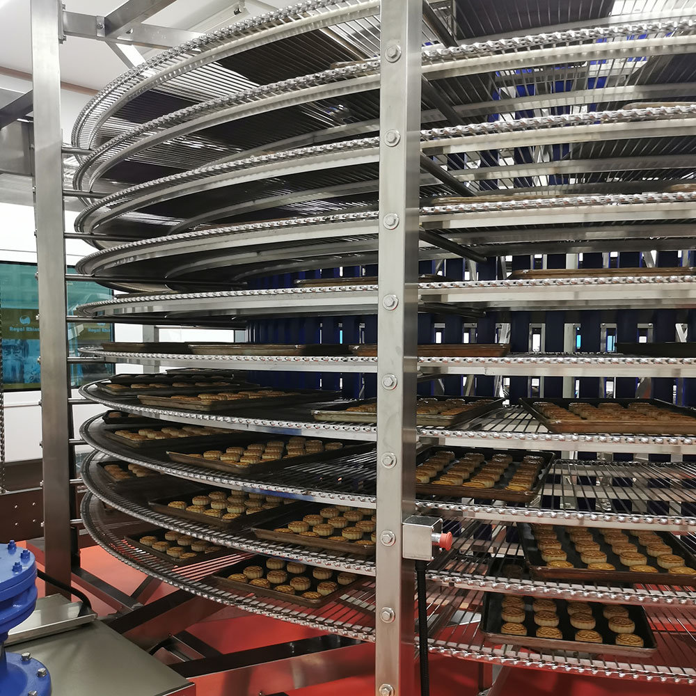 Bread Cooling Spiral Conveyor Systems