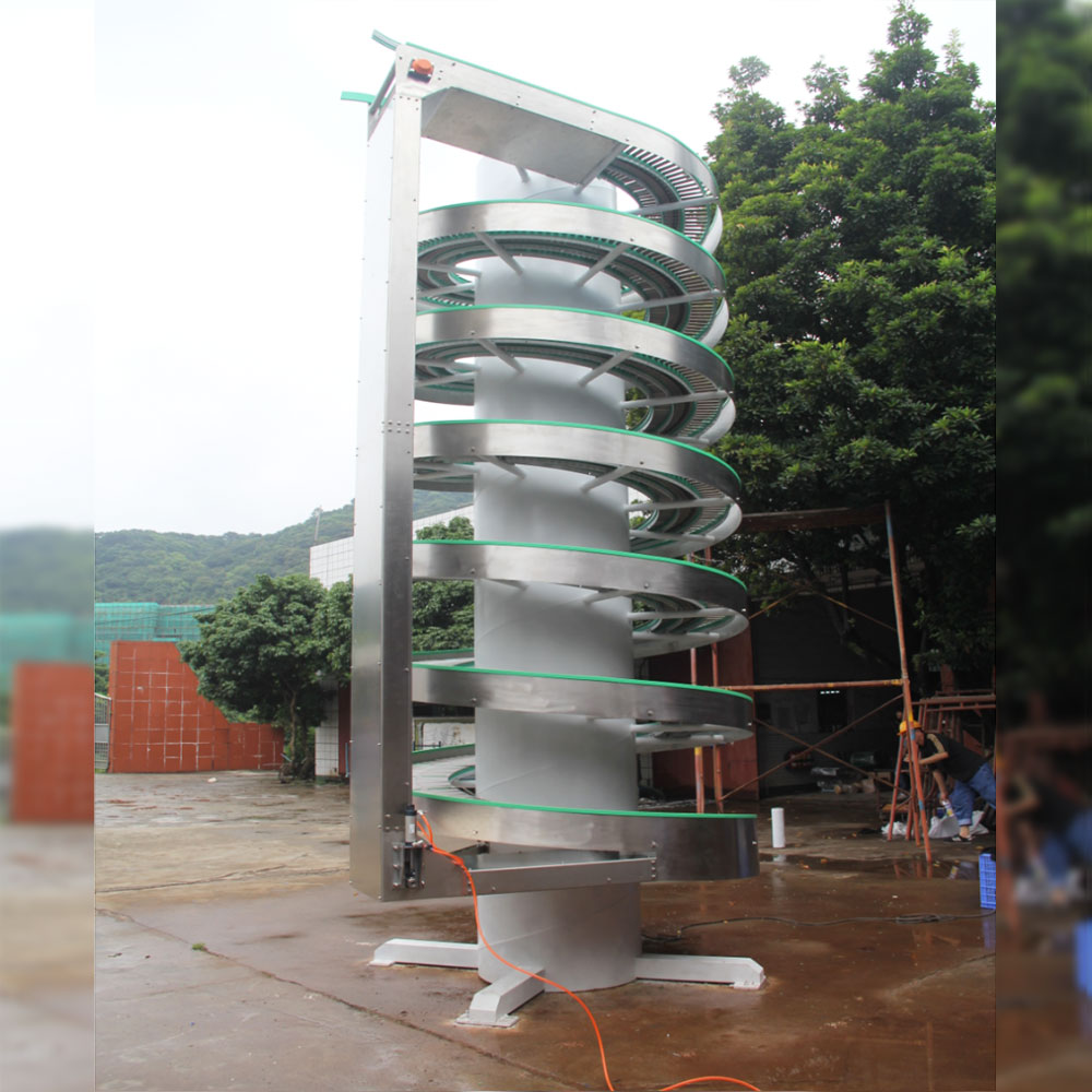 Vertical Spiral Belt Conveyor